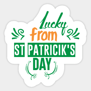 Lucky from ST Patrick's Day Sticker